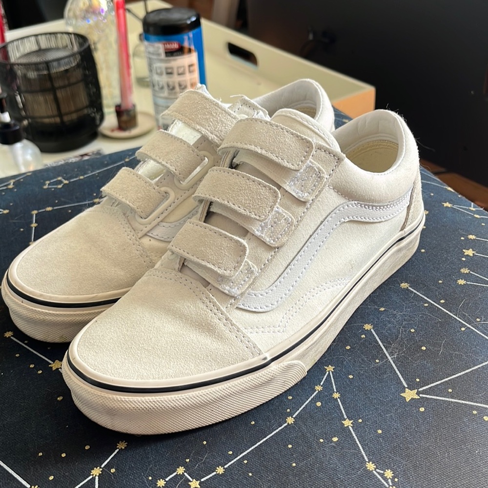 Cream vans